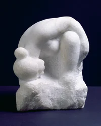 Kauernde Figur, ca. 1930 (begonnen 1908)